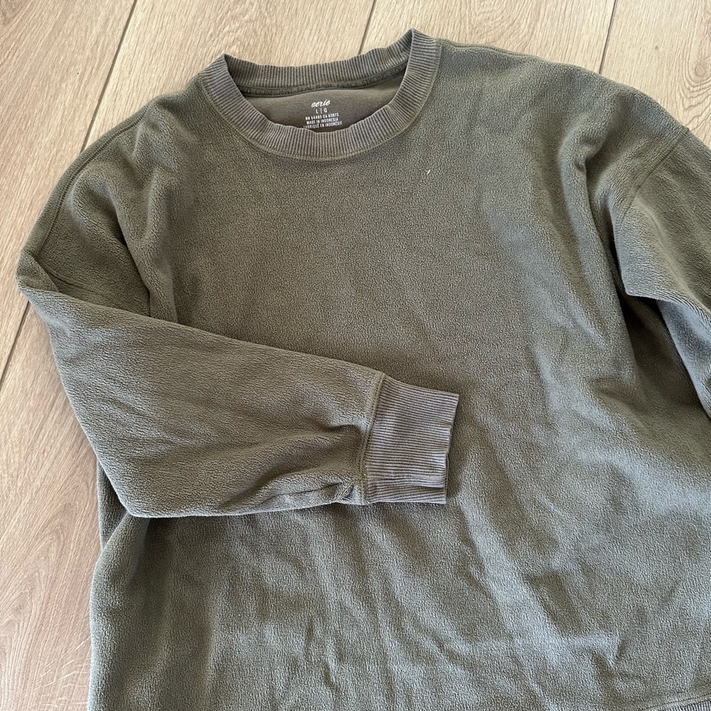 Aerie Olive Green Tunic Top
